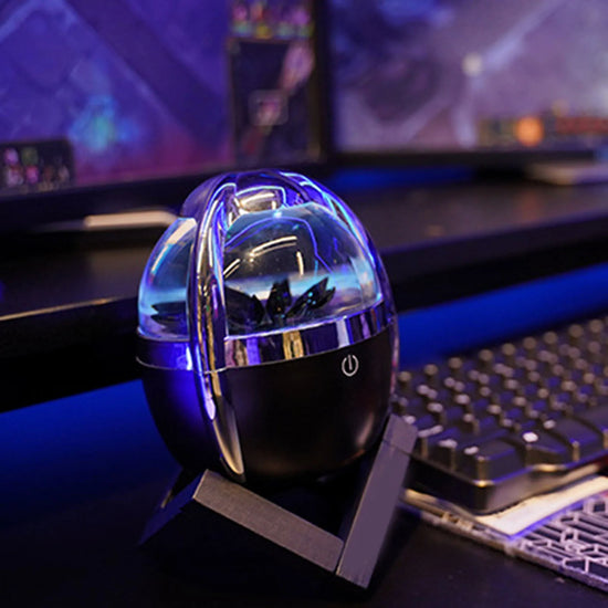 Venom Ferrofluid Speaker with Bluetooth 5.0, featuring dancing ferrofluid visuals, LED lighting, and high-fidelity sound.